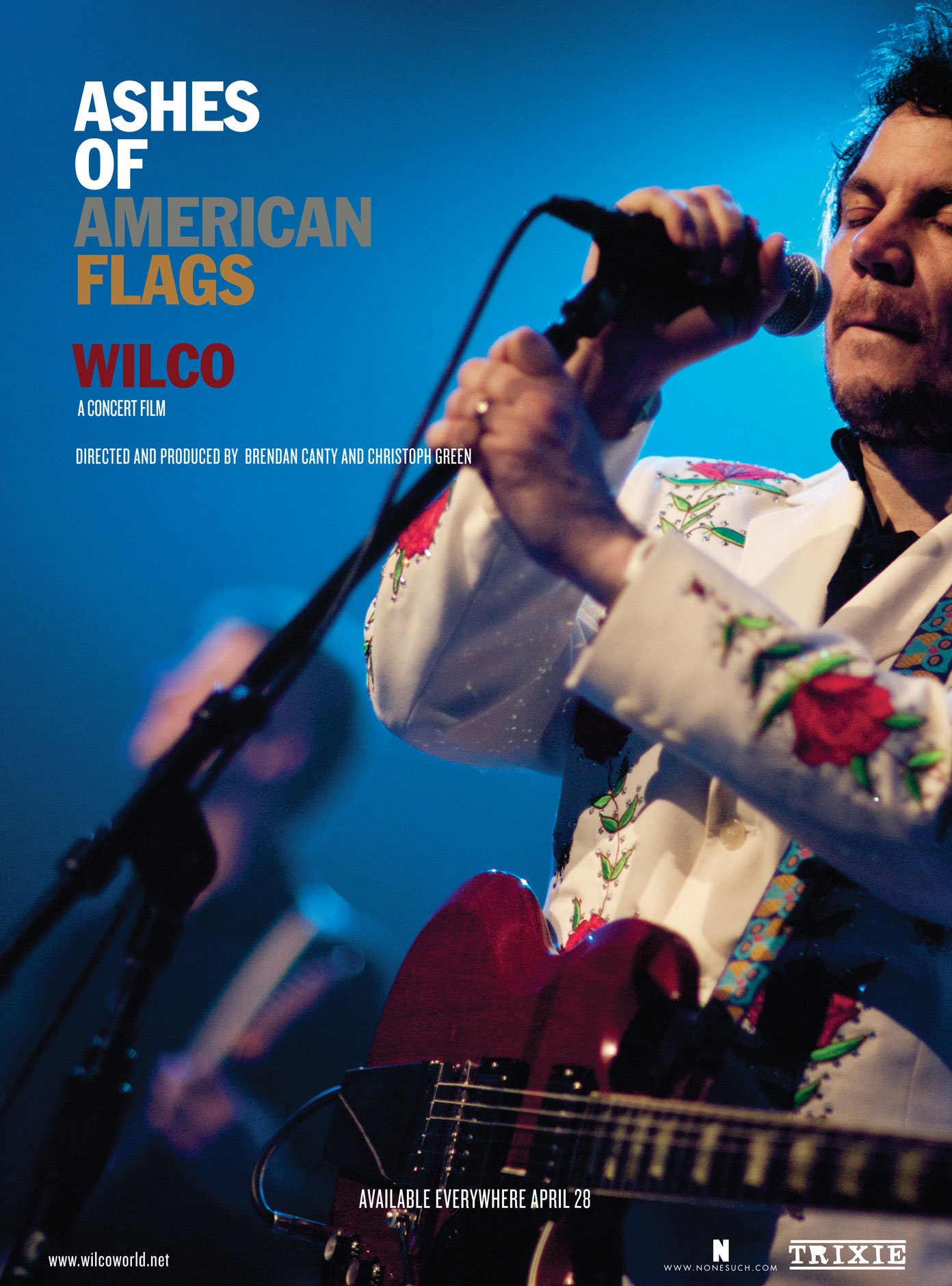 ashes of american flags : live dvd promotional poster © Zoran Orlic